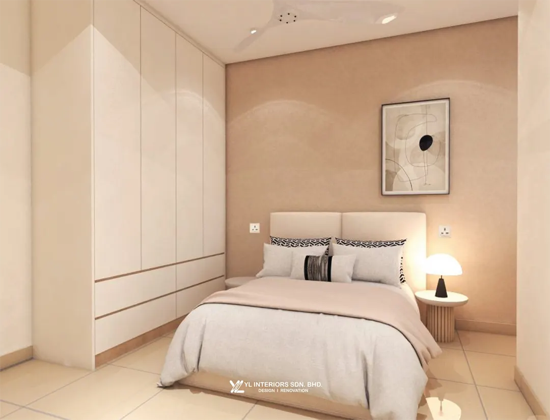 Palm Garden Condo 3D Drawing